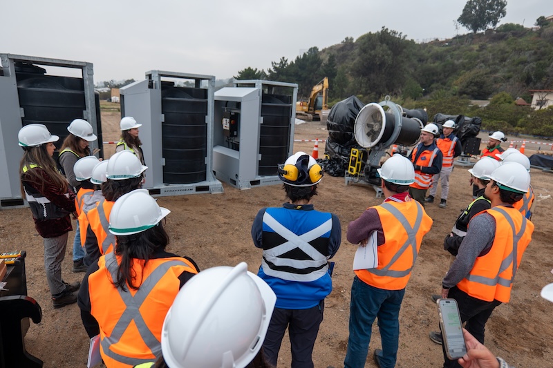PMP en tercera sesión en terreno